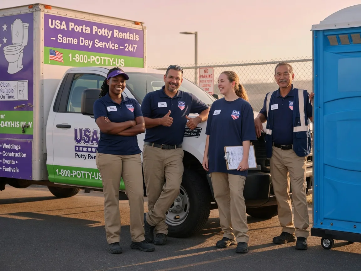 Porta Potty Rental company in Morganville, NJ